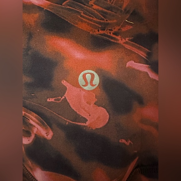 Lululemon Align High-Rise Crop 21" Intensity Pink Blossom Multi Sz 6 - Picture 3 of 5